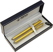 Набір руч. "Regal" №R12208.L.RF чорн.+рол. в подар. футлярі, золото