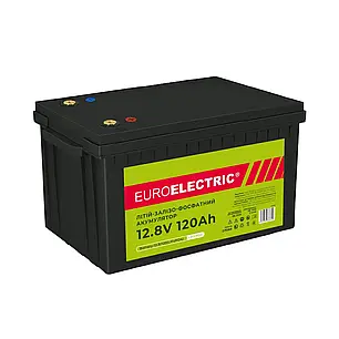 Акумуляторна батарея літієва Euroelectric LiFePO4 12.8V 120Ah Battery-12.8/120(LiFePO4), фото 1