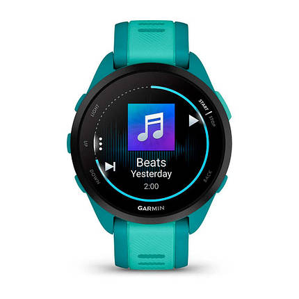 Garmin Forerunner 165 Music смарт-годинник Turquoise / Aqua 010-02863-32, фото 1