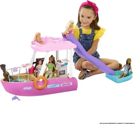 Іграшка Barbie Wymarzona łódka DreamBoat HJV37, фото 4