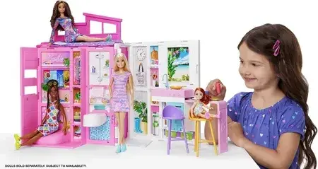 Іграшка Barbie Przytulny domek + Lalka HRJ77, фото 5