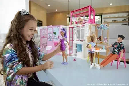 Іграшка Barbie Kompaktowy domek dla lalek HCD47, фото 6