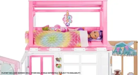 Іграшка Barbie Kompaktowy domek + Lalka HCD48, фото 3