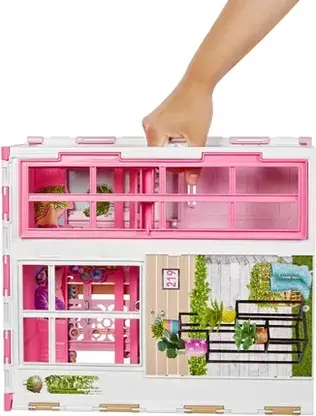 Іграшка Barbie Kompaktowy domek + Lalka HCD48, фото 5