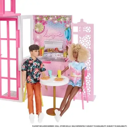 Іграшка Barbie Kompaktowy domek + Lalka HCD48, фото 6