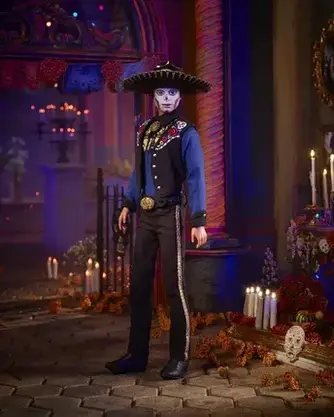 Іграшка Barbie Signature DIA DE MUERTOS 2022 ken HBY10, фото 3