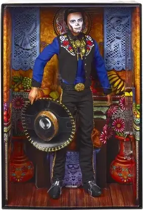 Іграшка Barbie Signature DIA DE MUERTOS 2022 ken HBY10, фото 4