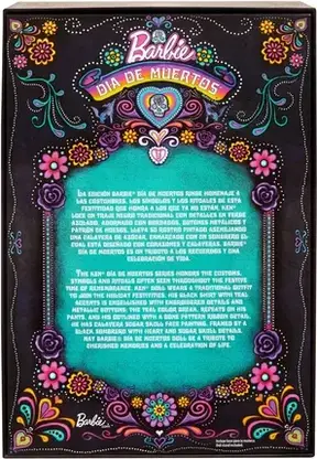 Іграшка Barbie Dia de Muertos Ken Lalka kolekcjonerska HRM73, фото 6
