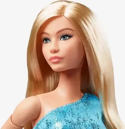 Іграшка Barbie Looks 23 Blond/Niebieska sukienka HRM15, фото 4
