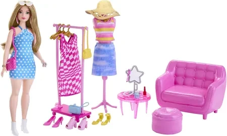 Іграшка Barbie Garderoba + akcesoria HPL78
