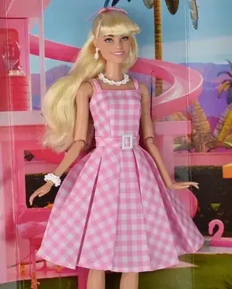 Іграшка Barbie Signature filmowa Margot Robbie jako Barbie HPJ96, фото 3