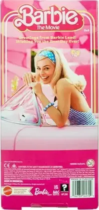 Іграшка Barbie Signature filmowa Margot Robbie jako Barbie HPJ96, фото 6