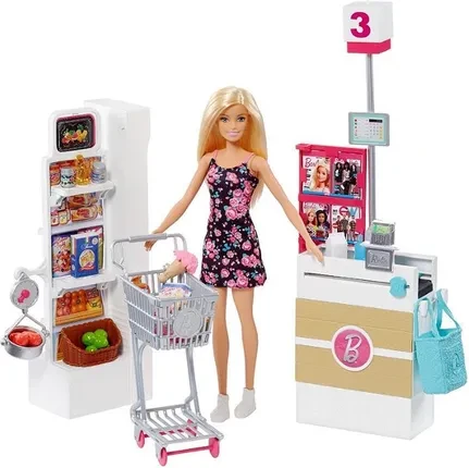 Іграшка Barbie Lalka Supermarket FRP01