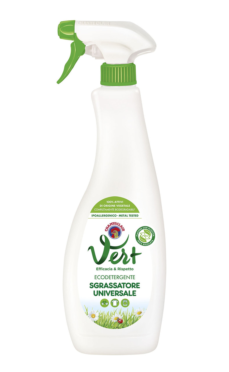 Універсальний знежируючий екозасіб для чищення ChanteClair Vert Sgrassatore 625 мл, фото 1