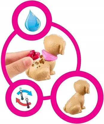 Іграшка Barbie Sklepik-salon dla zwierzaków + Lalka GRG90, фото 5
