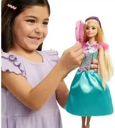 Іграшка Barbie Moja Pierwsza Barbie Deluxe „Malibu” Roberts HMM66, фото 4