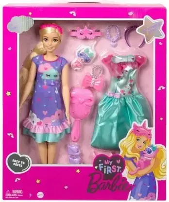 Іграшка Barbie Moja Pierwsza Barbie Deluxe „Malibu” Roberts HMM66, фото 5