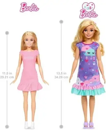 Іграшка Barbie Moja Pierwsza Barbie Deluxe „Malibu” Roberts HMM66, фото 6