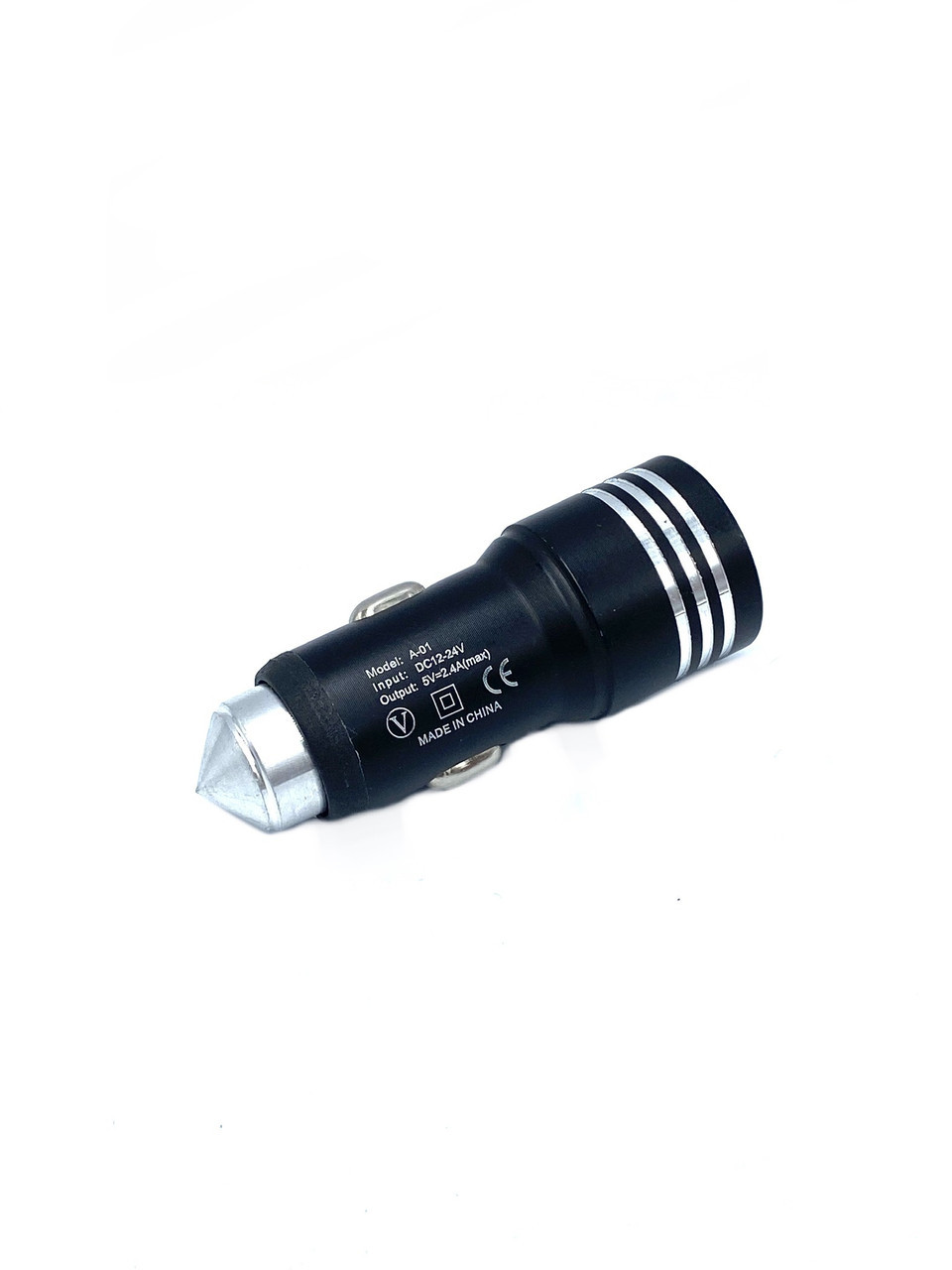 Автомобільний зарядний пристрій Veron Car Charger 2.4A 2 USB (A-01), фото 1