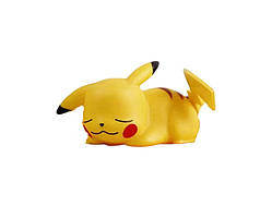 Покемон Пікачу нічник сплячий аніме мила лампа для ліжка для дітей прикраси спальні світиться (Pic-02) kL.