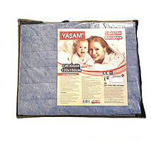 Електричне простирадло двоспальне YASAM блакитне 120*160 (YM2301-03) kL.