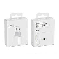 Зарядний пристрій iPhone Ipad 20W USB-C Power Adapter швидка зарядка Type-C (MU7V2ZM/A) kL.