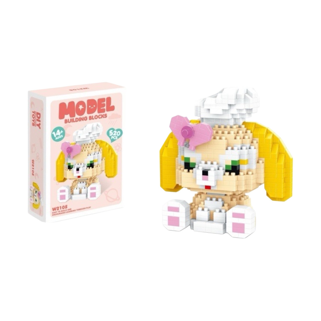 Конструктор Model Собака кухар 3D 520 деталей (W2105)