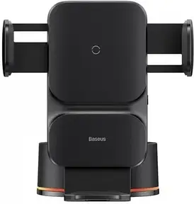 Автомобільний аксесуар Baseus Uchwyt Wisdom Z Ładowarką Indukcyjną Qi 15W Black