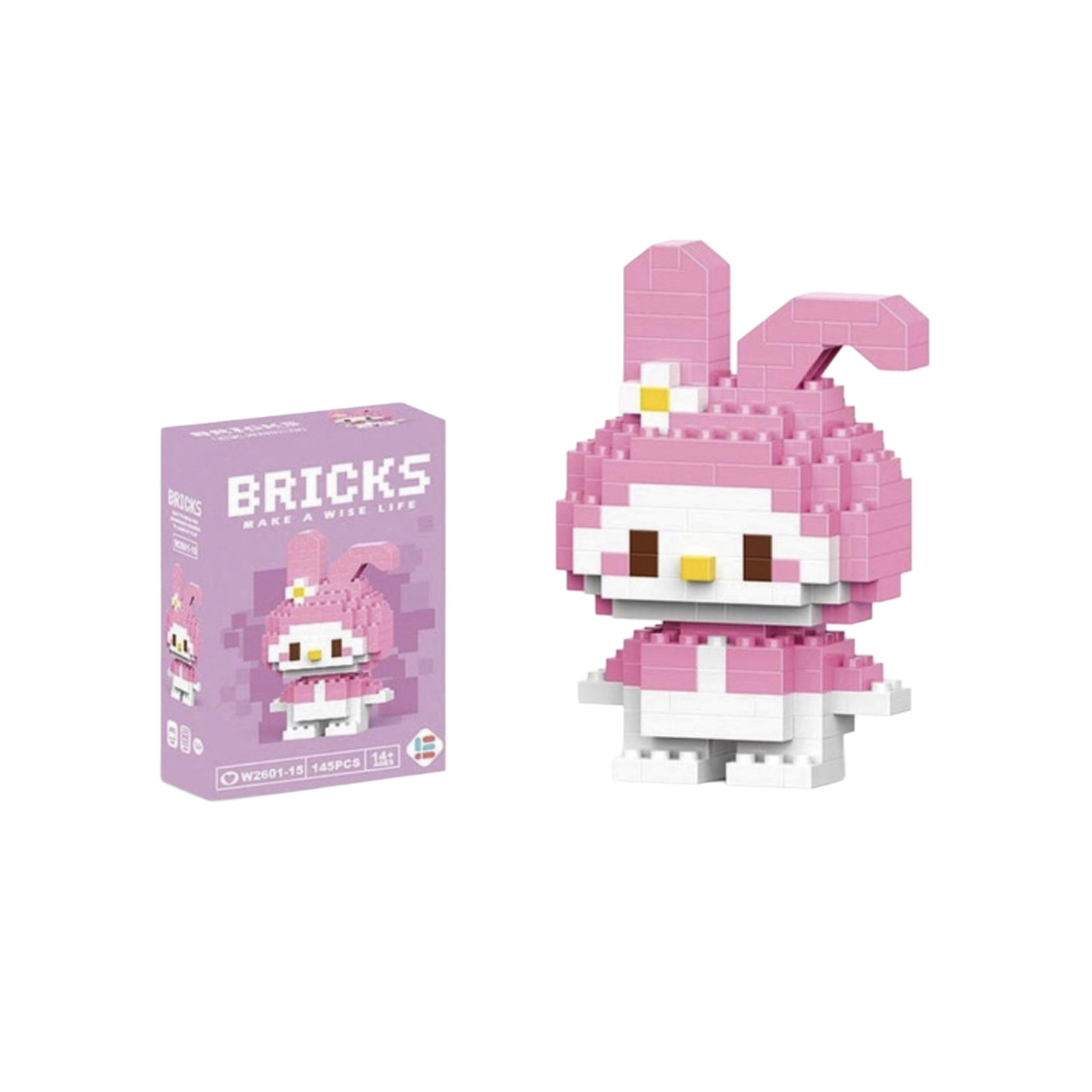 Конструктор Bricks My Melody 3D 145 деталей висота 7.2 см (W2601-15)