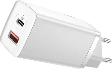 Зарядний пристрій Baseus  GaN2 Lite 65W USB / Typ C Quick Charge 3.0 Power Delivery (azotek galu) CCGAN2L-B02