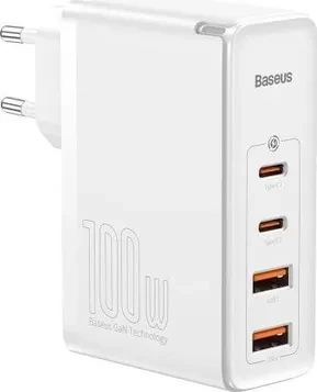 Зарядний пристрій Baseus GaN2 Pro White (CCGAN2PL02)