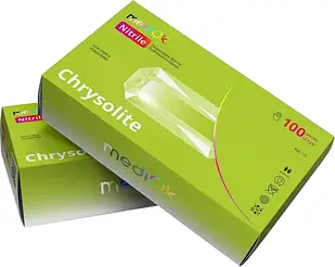 Нітрилові рукавички, 100шт/50 пар,цедра CHRYSOLITE MediOk