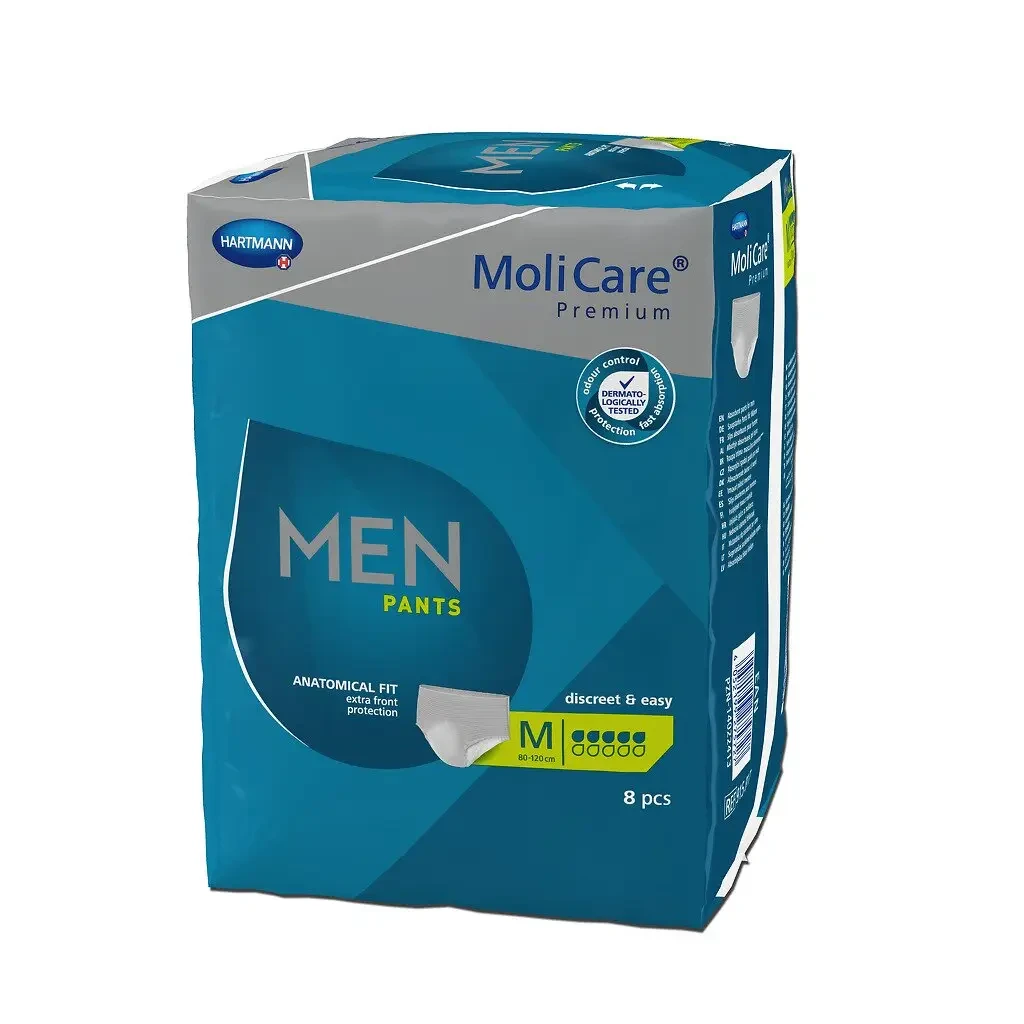 Труси поглинаючі для чоловіків Hartmann MoliCare Premium Men Pants, 5 крапель, M, 8 шт