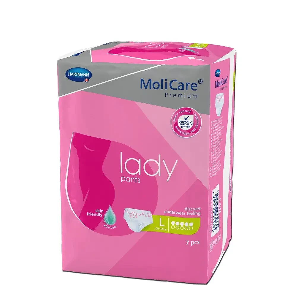 Труси поглинаючі для жінок Hartmann MoliCare Premium Lady Pants, 5 крапель, L, 7 шт