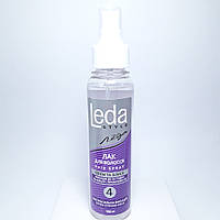 Лак для волосся ЛЕДА STYLE Екстрасильна фіксація Об'єм і блиск 160 мл