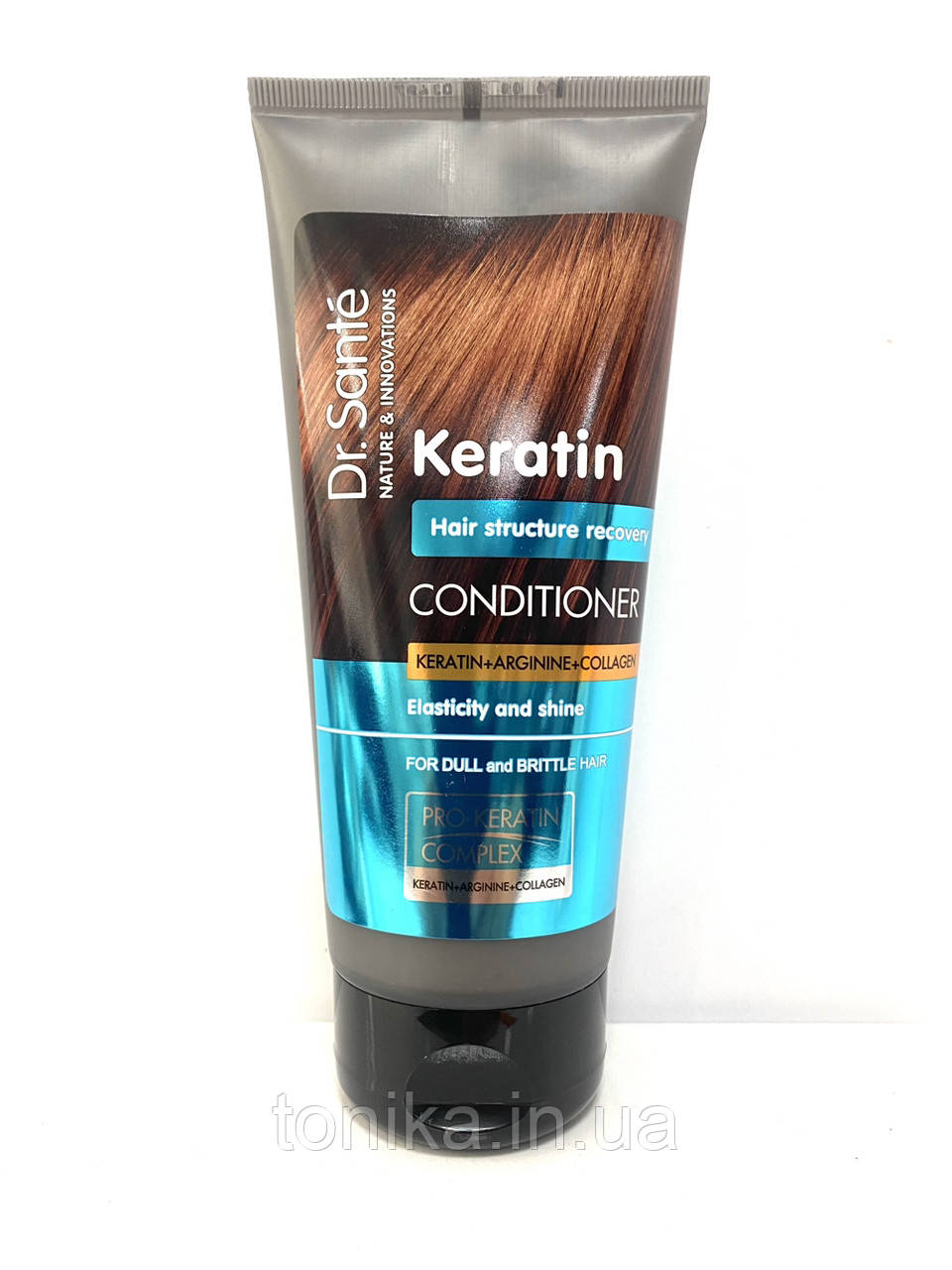💙💛  Відновлюючий кондиціонер для ламкого волосся Keratin