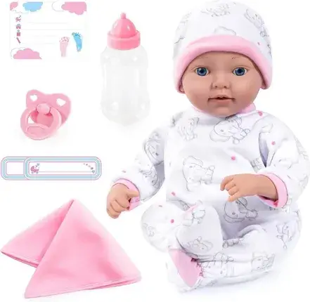 Іграшка Bayer Design Lalka Reborn Baby 38Cm Z Akcesoriami, фото 1
