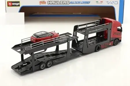 Іграшка Bburago 1:43 Tir Laweta Volvo Fh16 Land Rover, фото 6