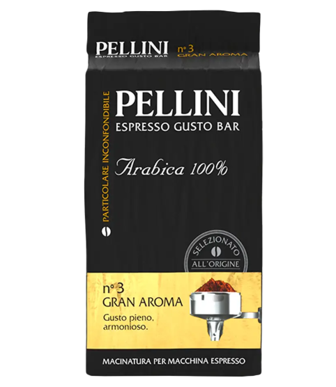 Мелена кава Pellini Gustobar n.3 Gran Aroma 250 гр