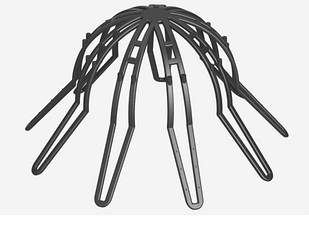 Листоуловлювач для воронки парапетної DN100,Н280мм