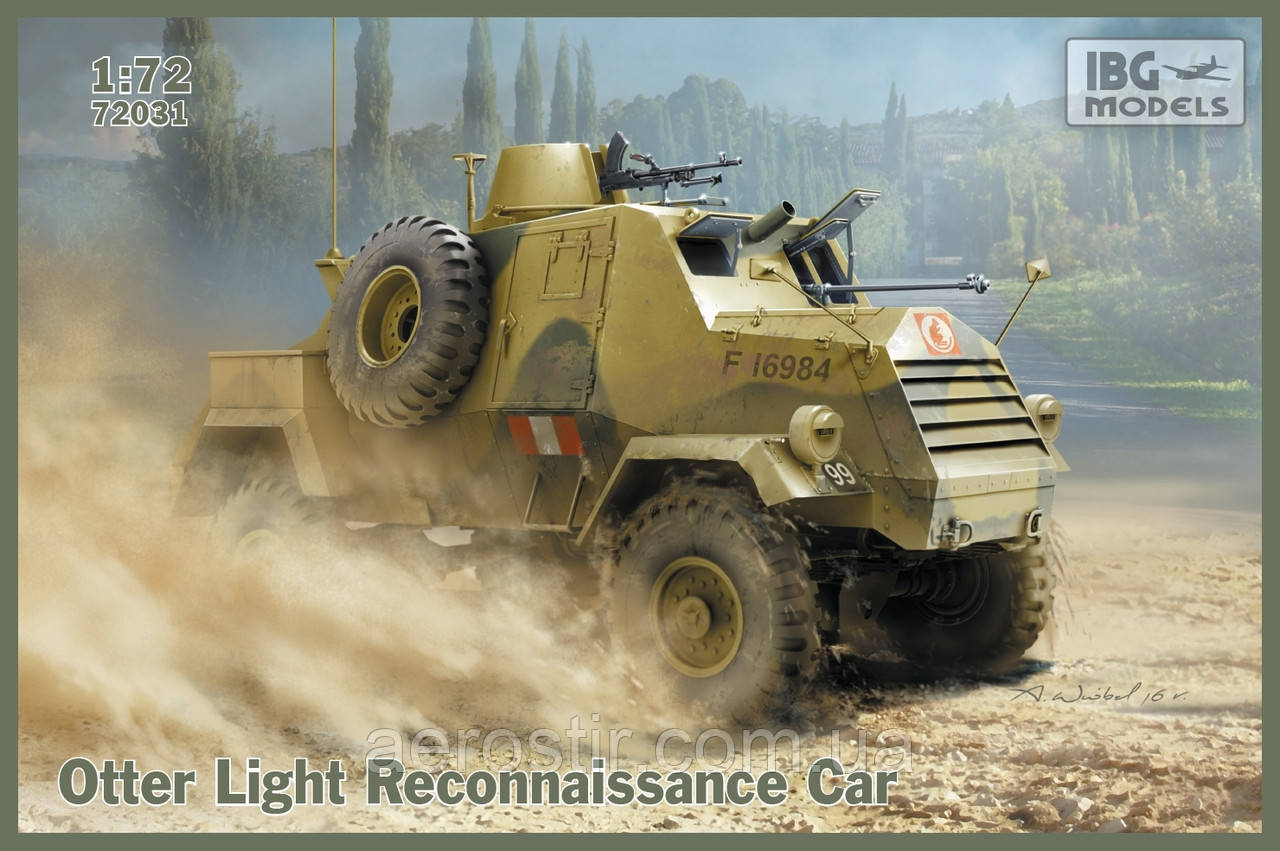 Otter Light Reconnaissanse Car 1/72 IBG 72031, фото 1