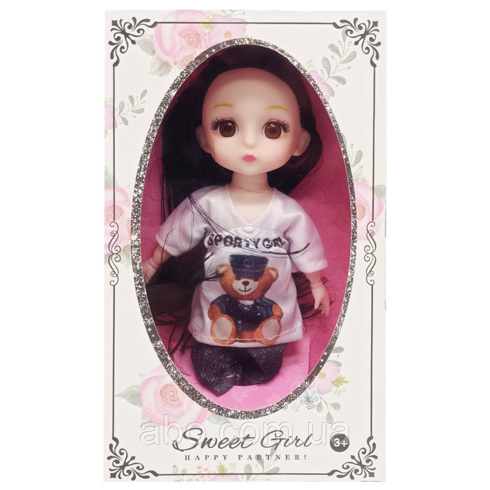 Дитяча лялька "Fashion Sweet Girl" 3396-144 Чорний, фото 1