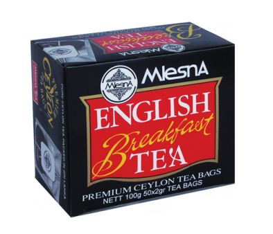 Чорний чай Mlesna "English Breakfast" (Англійський сніданок 50п*2г) 100 г, фото 1