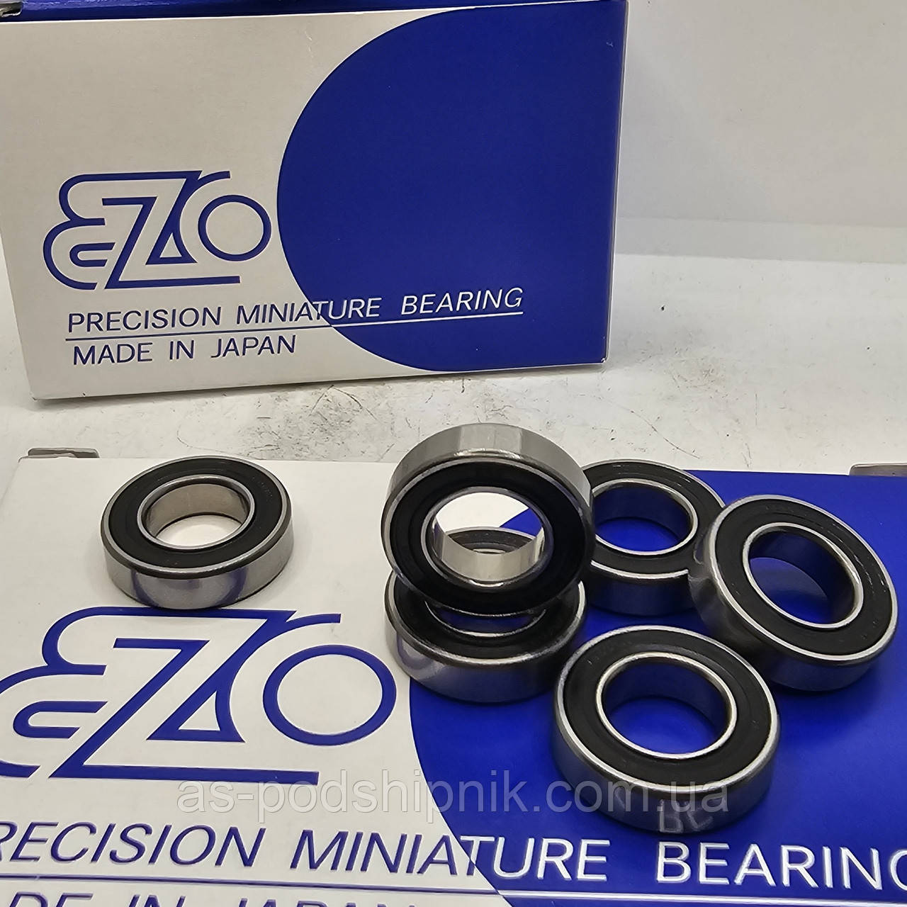 Підшипник 608 2RS / 180018 (8x22x7) EZO Japan, фото 1