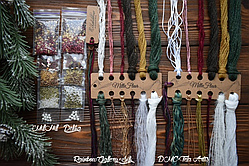 Pack (комплект матеріалів) для дизайну Christmas roses від MilleFleur VP-041-TBP (Delica+RG+Silk)