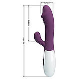Вібратор Pretty Love Snappy Vibrator Dark Purple, фото 11