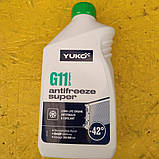 Антифриз зелений YUKO-40 Super G11 (1л), фото 2