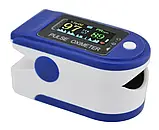 Пульсоксиметр електронний на палець Pulse Oximeter LK88, фото 5