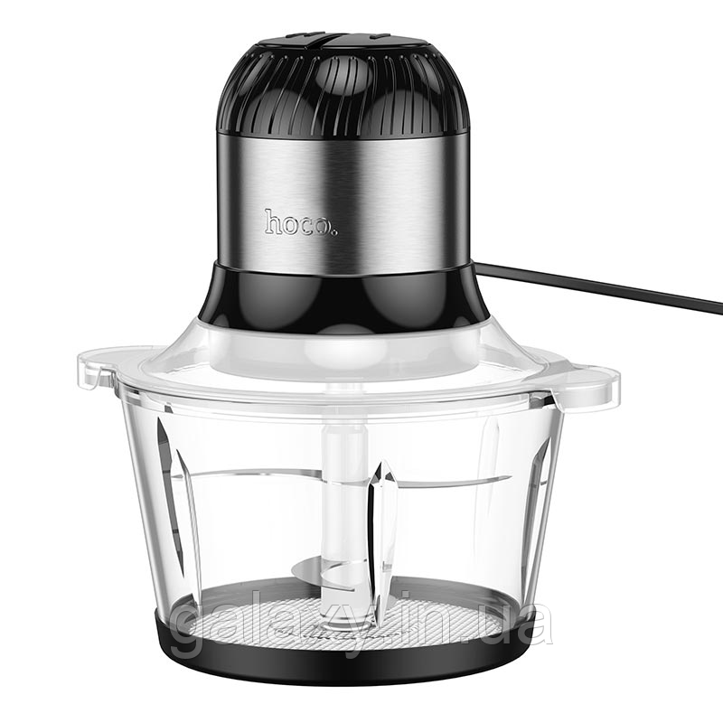 Чопер Hoco подрібнювач 300Вт зі скляной чашей 1.8л HE34, фото 1