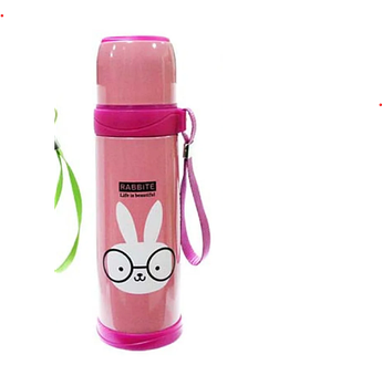 Термос "Панда і Ко", 500 мл Рожевий